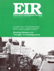 Capa da EIR Volume 20, Número 35, 10 de setembro de 1993